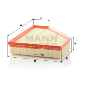 Фильтр воздушный MANN-FILTER C 30 135